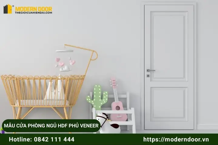 Cửa Phòng Ngủ Gỗ Hdf Phủ Veneer