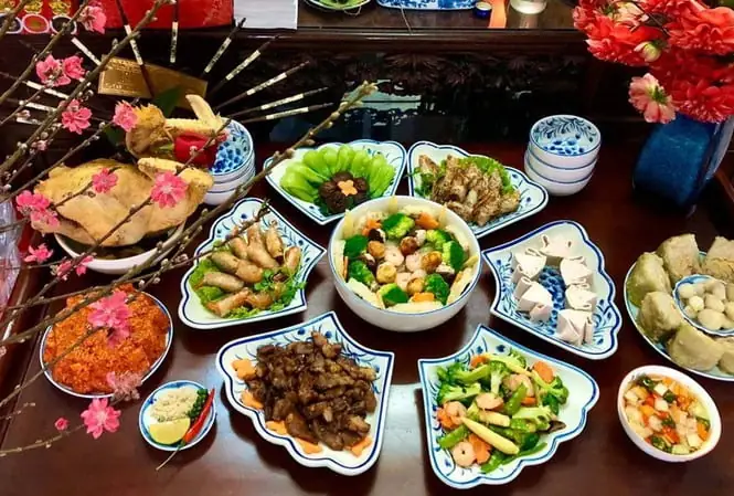 Mâm Cơm Cúng Tất Niên 30 Tết