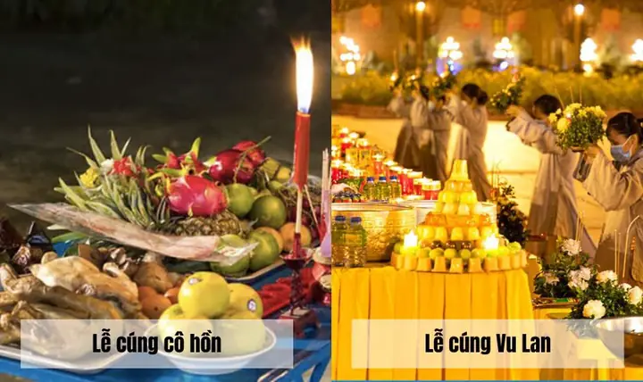 Cúng Lễ Vu Lan Khác Với Cô Hồn Như Thế Nào?