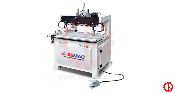 Máy Khoan Tạo Liên Kết Ốc Cam 42 Mũi - Chuyền Máy Sản Xuất Nội Thất Gỗ Công Nghiệp