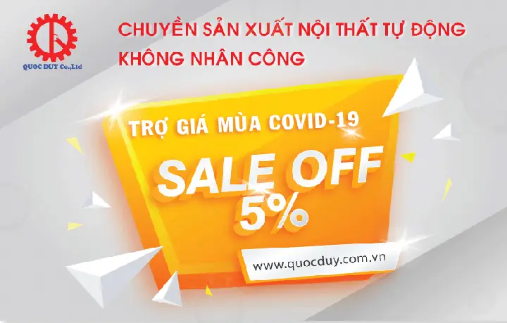 Trợ Giá Mùa Covid Cho Chuyền Sản Xuất Tự Động Không Nhân Công | Quốc Duy