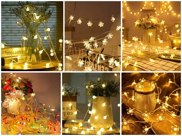 Các Kiểu Đèn Nháy Trang Trí Ban Công