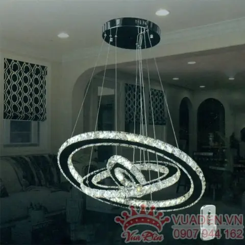Đèn Led Phong Cách Hiện Đại Thả Phòng Khách Đẹp