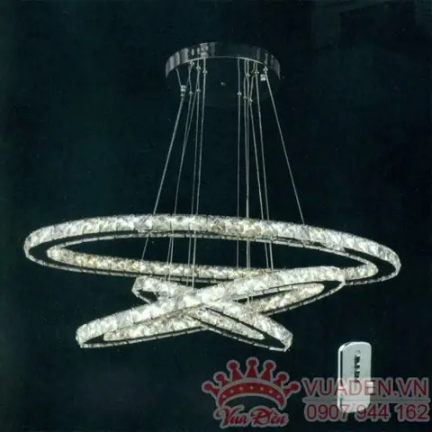 Đèn Led Phong Cách Hiện Đại Thả Phòng Khách Sang Trọng