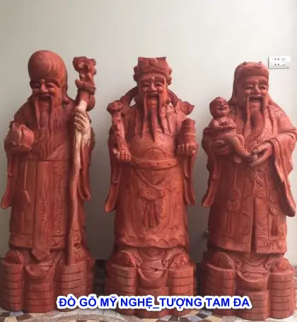 Tượng Gỗ Tam Đa