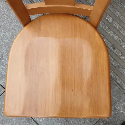 Ghế Phòng Ăn 3 Lỗ Gỗ Tự Nhiên