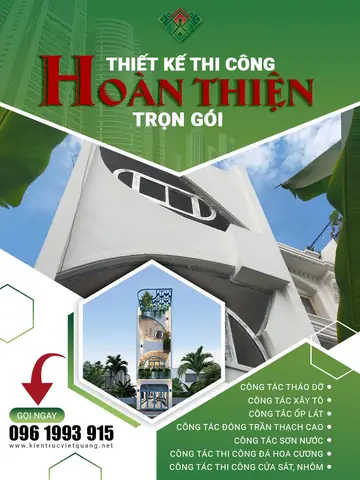 Thiết Kế Thi Công Trọn Gói Hoàn Thiện Nhà Ở Tp. Hcm