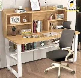 Combo Bàn Học Stu06 Và Ghế Công Thái Học Olex 2 Fufutech