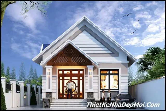 Thông Tin Bản Thiết Kế Nhà Cấp 4 3 Phòng Ngủ 160m2