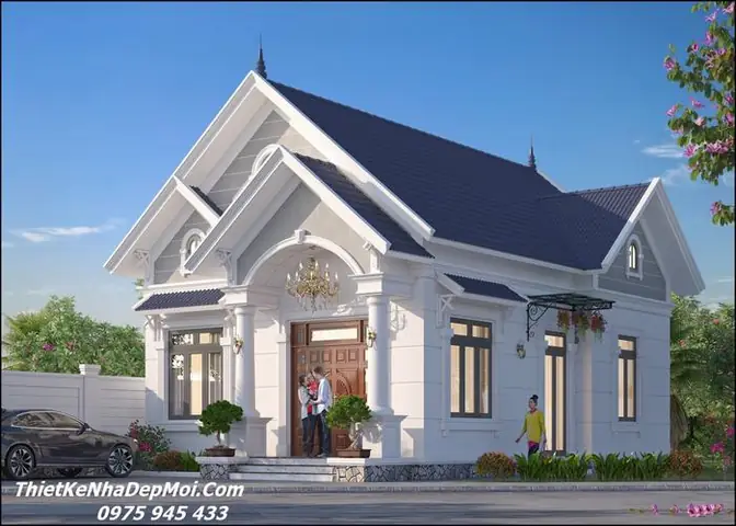 Những Mẫu Nhà Trệt Cấp 4 Có Bản Vẽ Xây Đẹp Từ 3 Đến 4 Phòng Ngủ