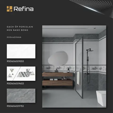 10+ Mẫu Gạch Ốp Tường Nhà Tắm Theo Bộ