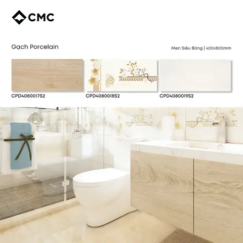 10+ Mẫu Gạch Ốp Tường Nhà Tắm Theo Bộ