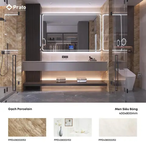 10+ Mẫu Gạch Ốp Tường Nhà Vệ Sinh Vân Đá