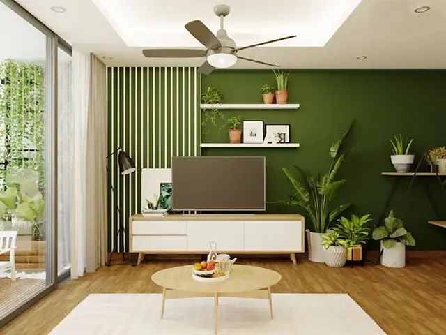 Mẫu Phòng Khách Chung Cư Có Ban Công