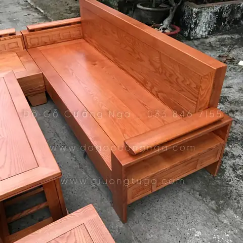 Sofa Gỗ Sồi Nga