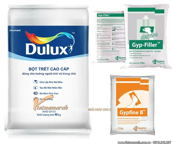 Bột Trét Tường Thạch Cao Là Gì?