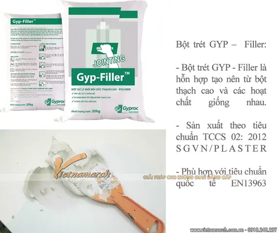 Bột Trét Tường Thạch Cao Là Gì?