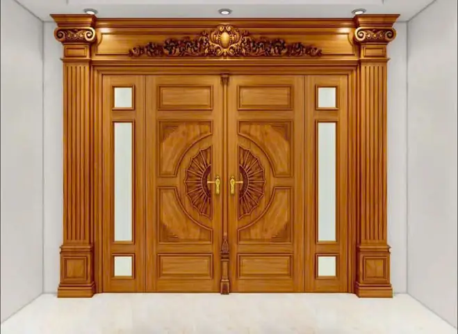 Cửa Gỗ Dổi + Dâu