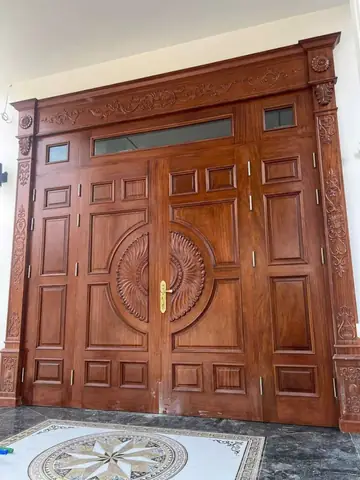 Cửa Gỗ Dổi + Dâu
