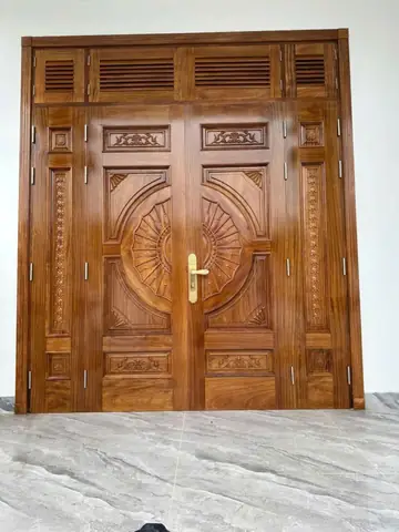 Cửa Gỗ Dổi + Dâu