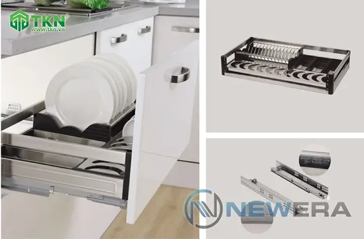 Các Mẫu Giá Bát Đĩa Tủ Bếp Dưới Tải Trọng Lớntạitân Kỷ Nguyên