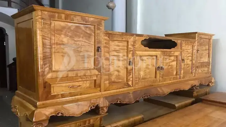 Báo Giá Kệ Tivi Gỗ Dổi Mới Nhất 2023