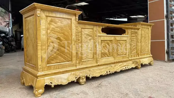 Báo Giá Kệ Tivi Gỗ Dổi Mới Nhất 2023