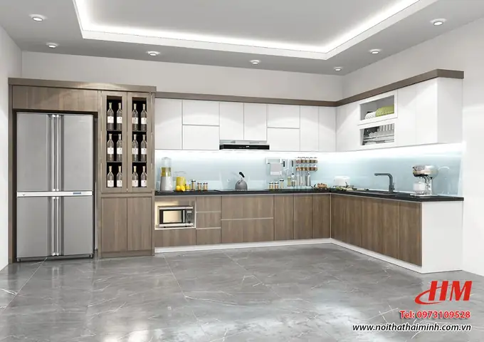 Chi Phí Vật Tư Sử Dụng Để Làm Tủ Bếp