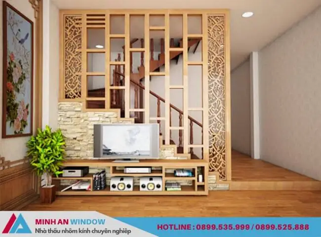 Tổng Hợp 50+ Mẫu Vách Ngăn Cầu Thang Nhà Ống Mới Nhất