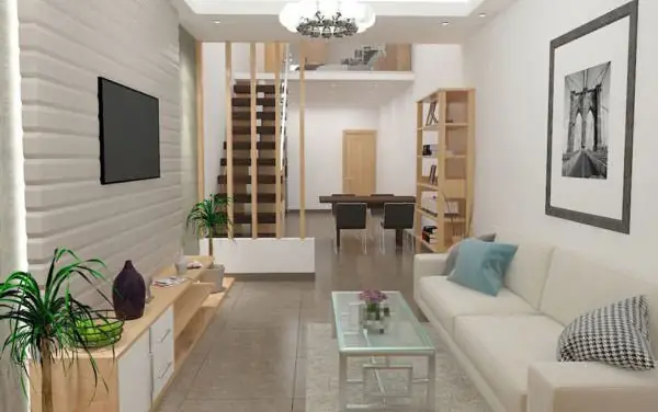 Thiết Kế Nhà 3 Tầng 20m2không Gian Mở