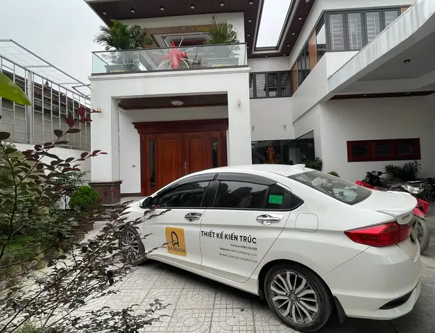 Nhà Mái Nhật Kích Thước 13x25m