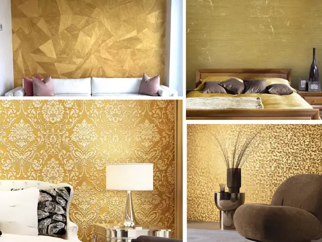 Giấy Dán Tường Màu Vàng Ánh Kim Hợp Phong Thủy Với Mệnh Nào?