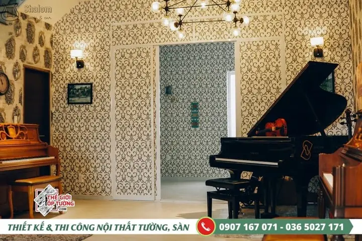 Cách Chọn Giấy Dán Tường Cho Lớp Học Nhạc Nghệ Thuật