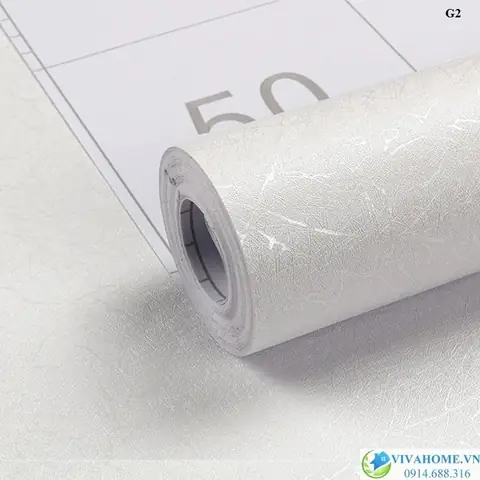 Giấy Dán Tường Màu Trắng Nhám Giấy Dán Tường Màu Trắng Nhám