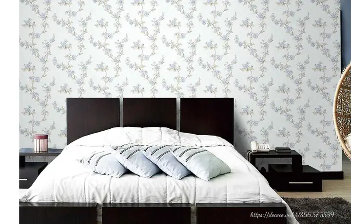 Nghệ Thuật Kết Hợp Giấy Dán Tường Màu Trơn Với Giấy Dán Tường Họa Tiết Nghệ Thuật Kết Hợp Giấy Dán Tường Màu Trơn Với Giấy Dán Tường Họa Tiết