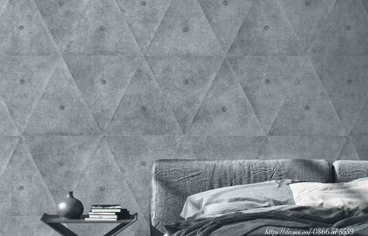 Giấy Dán Tường Trơn Màu Ghi Xám Giấy Dán Tường Trơn Màu Ghi Xám