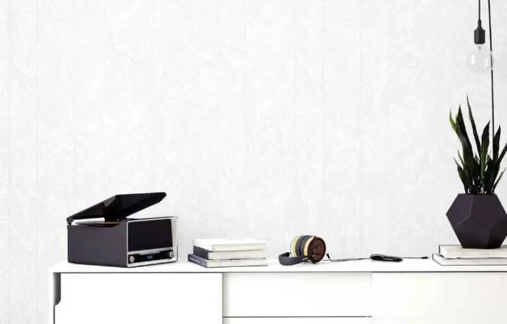 Giấy Dán Tường Trơn Màu Trắng Ngọc Trai Giấy Dán Tường Trơn Màu Trắng Ngọc Trai