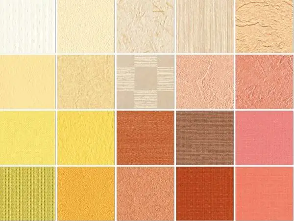 Giấy Dán Tường Màu Vàng Đơn Giản Hiện Đại.