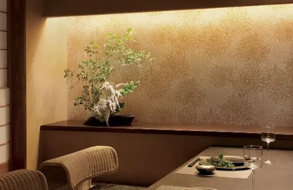 Các Mẫu Giấy Dán Tường Màu Vàng Hoa Văn Hiện Đại