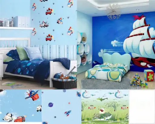 Giấy Dán Tường Trẻ Em