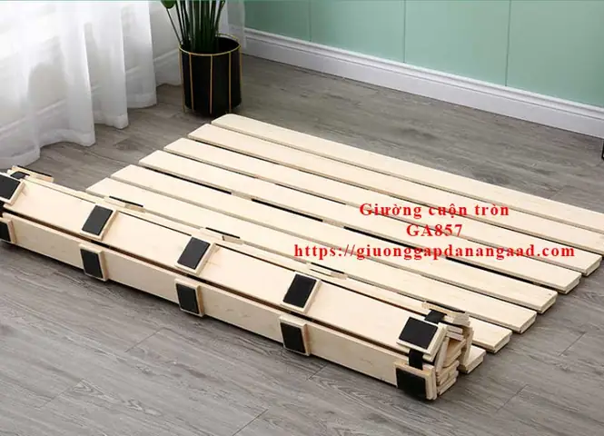 Giường Cuộn Tròn Gỗ Thông Giường Cuộn Tròn Gỗ Thông