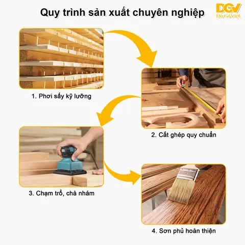 Giường Ngủ Gỗ Tự Nhiên