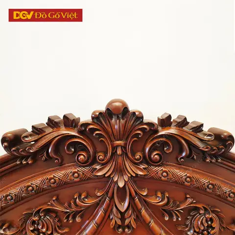 Giường Ngủ Gõ Đỏ Cổ Điển Chạm Nho Cao Cấp Đẹp Giá Rẻ