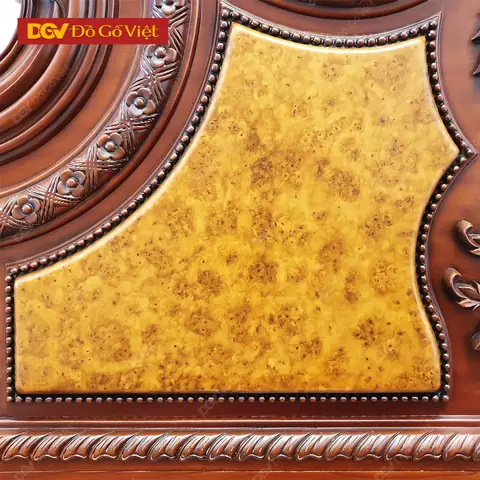 Giường Ngủ Gõ Đỏ Cổ Điển Chạm Nho Cao Cấp Đẹp Giá Rẻ