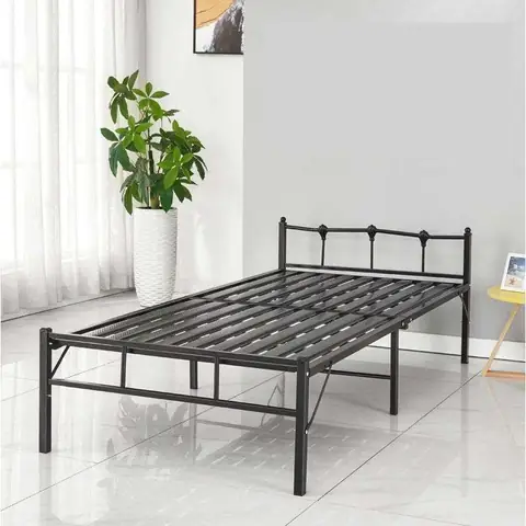 Giường Sắt Hộp Đơn Giản Giường Sắt Hộp Đơn Giản