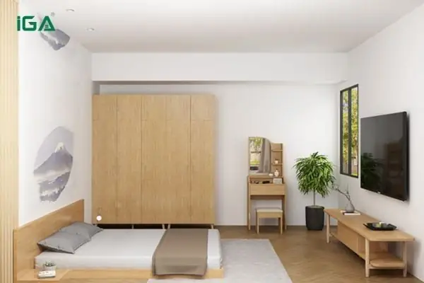 Mua Giường Ngủ Gỗ Công Nghiệp Giá Rẻ Tại Iga