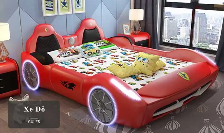 Màu Sắc Giường Ngủ Xe Ô Tô Thể Thao