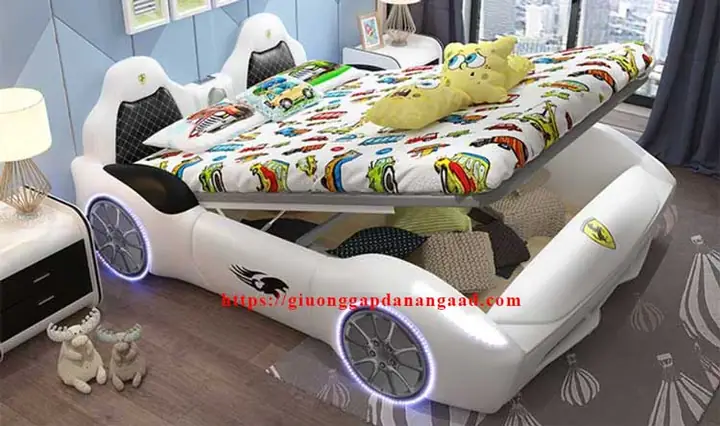 Giường Ô Tô Cho Hai Bé Nằm: Giải Pháp Tối Ưu Cho Phòng Ngủ Trẻ Thơ