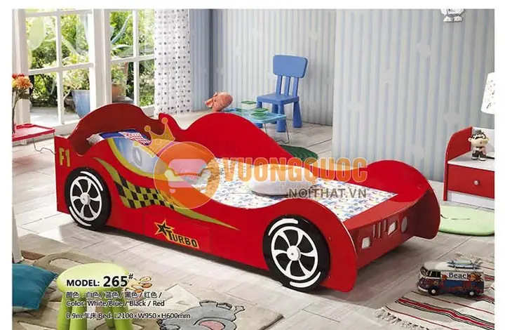 Giường Ô Tô Cho Hai Bé Nằm: Giải Pháp Tối Ưu Cho Phòng Ngủ Trẻ Thơ
