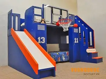 Giæ°á»ng Táº§ng Cã³ Cáº§u Træ°á»£t Giã¡ Ráº» Cho Bã© Trai